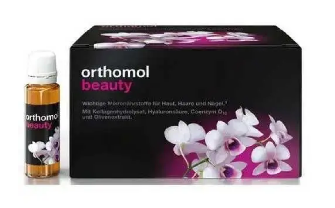 Питьевая бутылочка Orthomol Beauty - новинка для улучшения состояния кожи, ногтей и волос